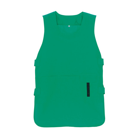 ベスト型ロングエプロン_サービス_【8083-ait】 035.ミントグリーン