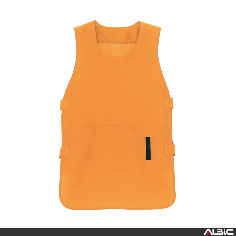 ベスト型ロングエプロン_サービス_【8083-ait】 商品写真