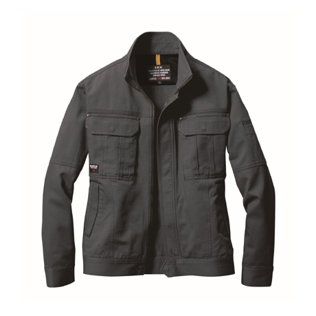 防縮加工長袖ブルゾン【8091-BAT】 17.クーガー