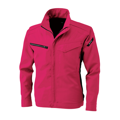 ACTIVE ジャケット【8116-TSD】 75.ワイン