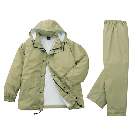 レインウェア(上下組)【81207-JIC】 C009.オリーブ