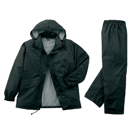 レインウェア(上下組)【81207-JIC】 C044.ブラック
