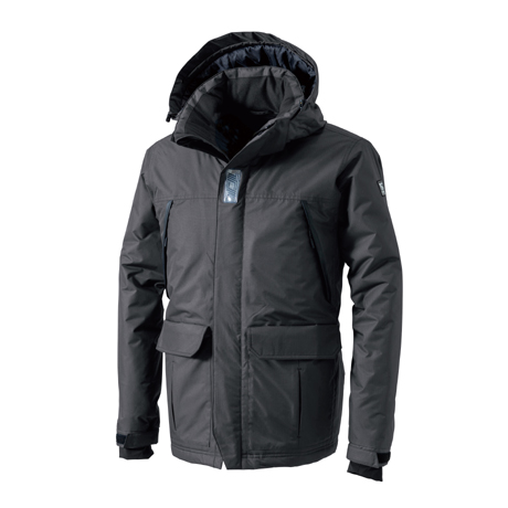 防水防寒ライトウォームジャケット【8127-TSD】 25.チャコールグレー