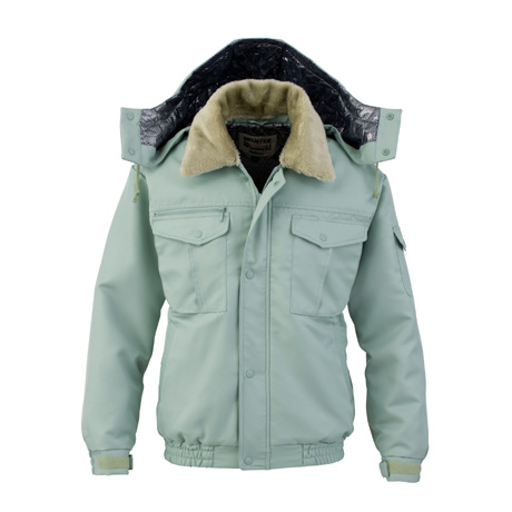 防寒ジャケット【8196-BBO】 23.アースグリーン
