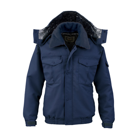 防寒ジャケット【8196-BBO】 56.ネイビー