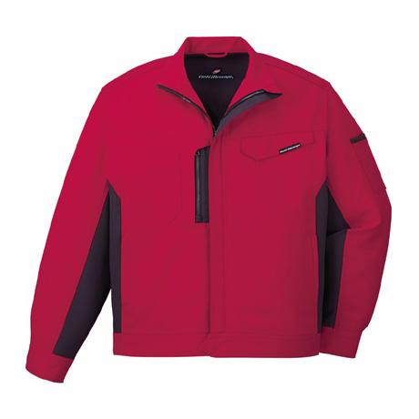 制電ストレッチジャンパー【83100-JIC】 C043.レッド