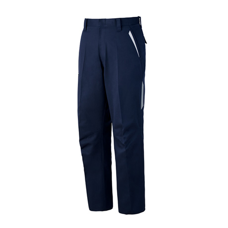 抗ウィルス加工ノータックパンツ【83401-JIC】 C011.ネービー