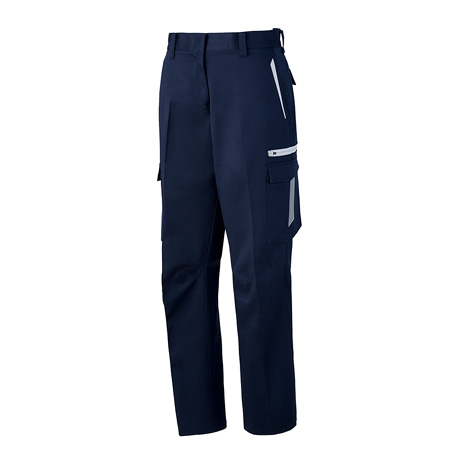 抗ウィルス加工レディースカーゴパンツ【83416-JIC】 C011.ネービー