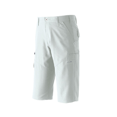 ノータックハーフパンツ【8355-ASC】 3.シルバー