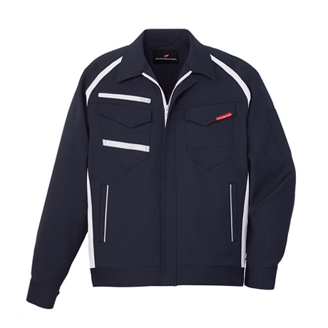 防汚加工エコ制電ストレッチジャンパー【83600-JIC】 C131.シックブラック