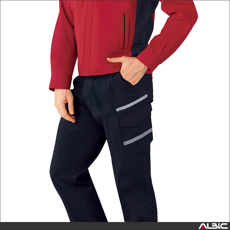防汚加工エコ制電ストレッチノータックカーゴパンツ【83602-JIC】 商品写真