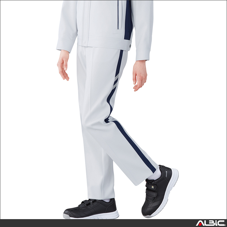 防汚加工エコ制電ストレッチレディースパンツ【83606-JIC】 商品写真