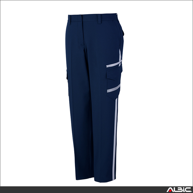 防汚加工エコ制電ストレッチレディースカーゴパンツ【83616-JIC】 商品写真