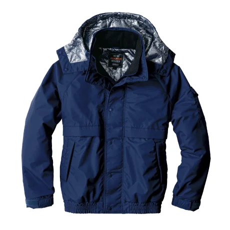 作業服 防寒ジャケット ネイビー 【8386-BBO】 