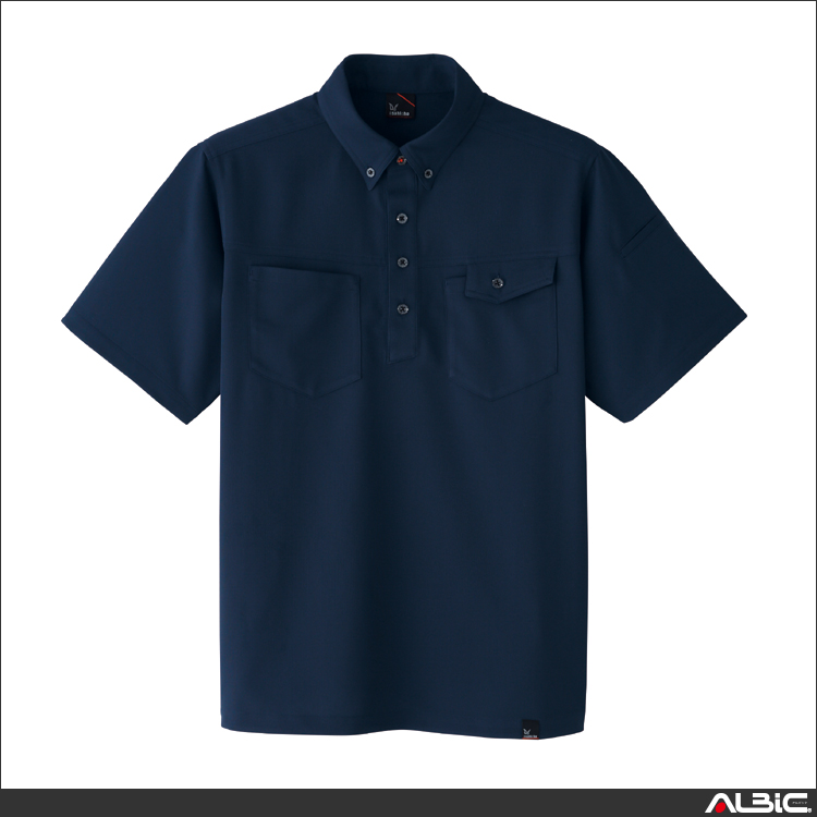 半袖ニットシャツ（スタンダードカラー）【8408-ASC】 商品写真