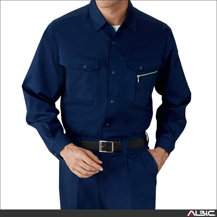 エコ5バリュー機能長袖シャツ【84104-JIC】 商品写真