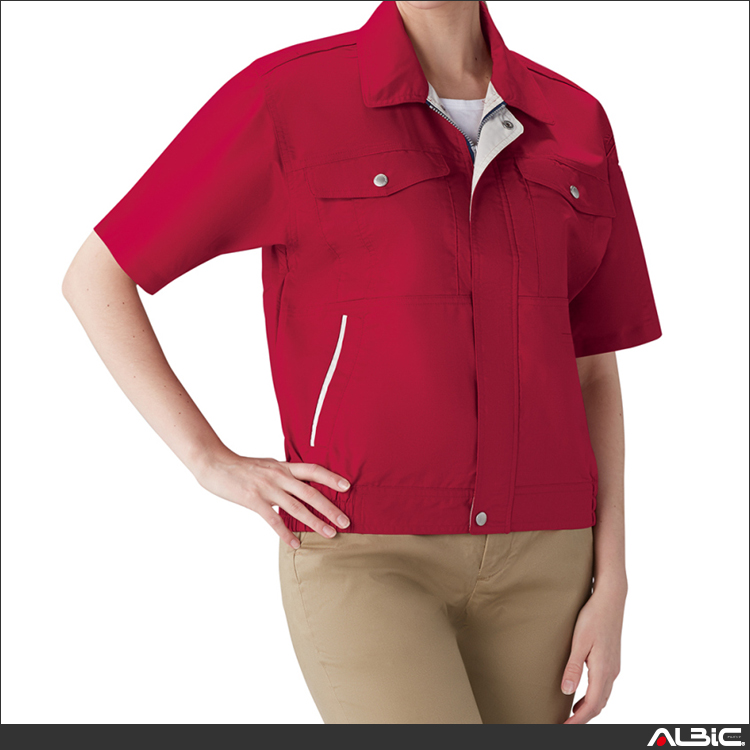 エコ吸汗速乾半袖ブルゾン【84710-JIC】 商品写真