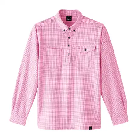 016 チェックレッド