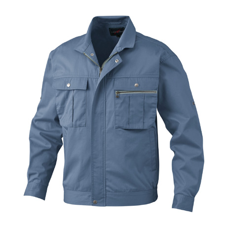 綿100％ジャケット【856-BBO】 52.ミストブルー