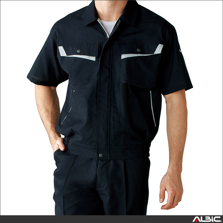 エコ製品制電高通気半袖ブルゾン【86010-JIC】 商品写真