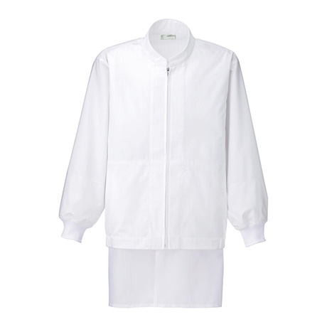 長袖ブルゾン_白衣_【861006-ait】 001.ホワイト