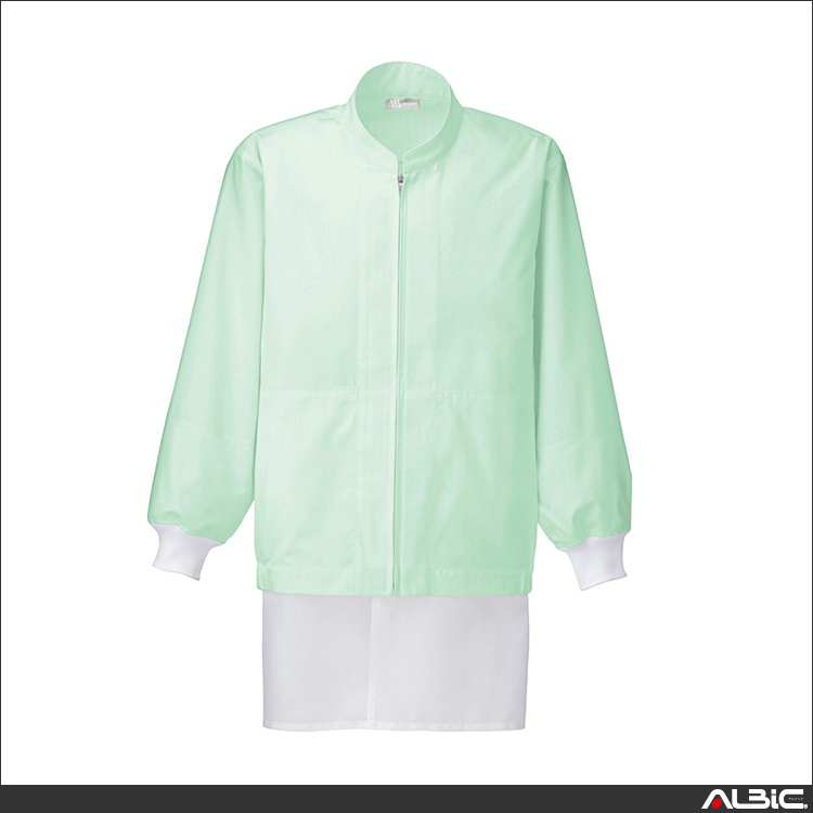 長袖ブルゾン_白衣_【861006-ait】 商品写真