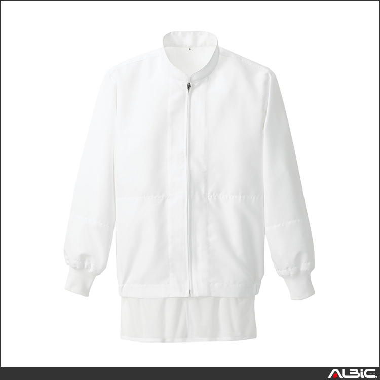 長袖ブルゾン_白衣_【861026-ait】 商品写真