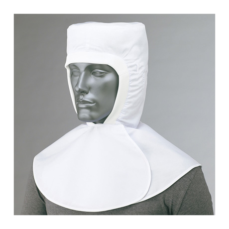 衛生頭巾_白衣_【861083-ait】 001.ホワイト
