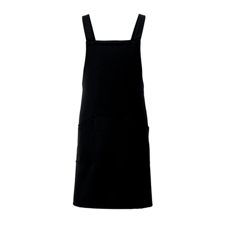 胸当てエプロン_サービス_【861238-ait】 010.ブラック