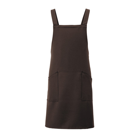 胸当てエプロン_サービス_【861238-ait】 022.ダークブラウン