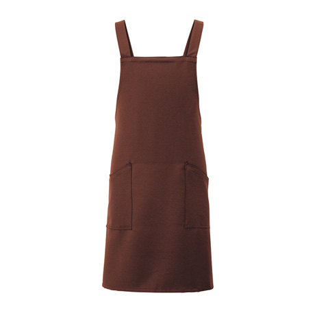 胸当てエプロン_サービス_【861238-ait】 025.ブラウン