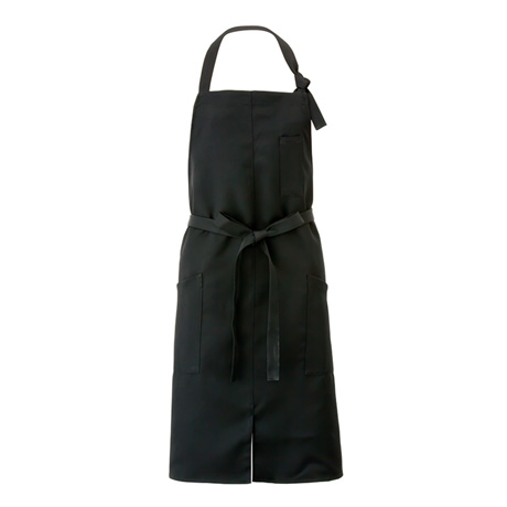 胸当てエプロン_サービス_【861239-ait】 010.ブラック