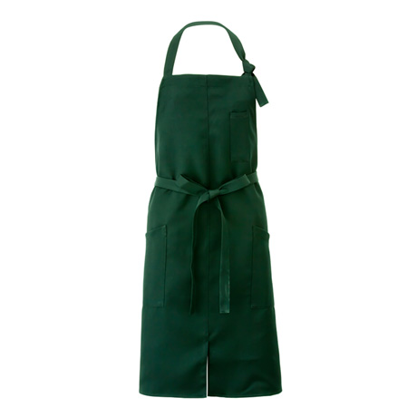 胸当てエプロン_サービス_【861239-ait】 015.ダークグリーン