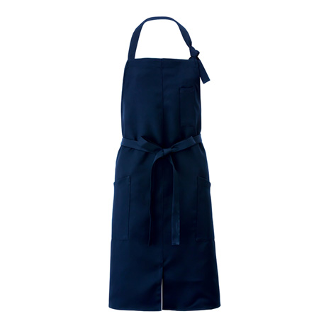 胸当てエプロン_サービス_【861239-ait】 088.ダークネイビー