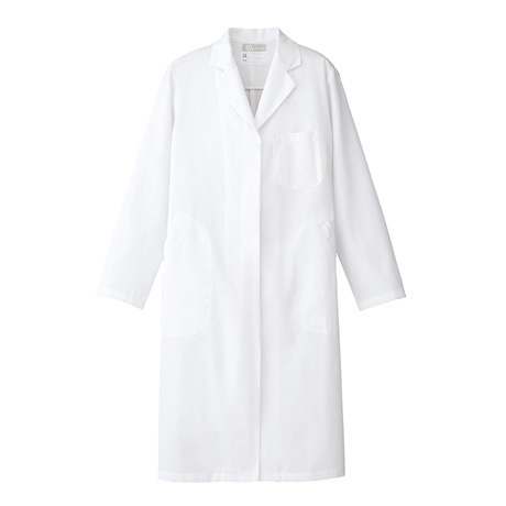 レディース白衣コート_白衣_【861314-ait】 001.ホワイト