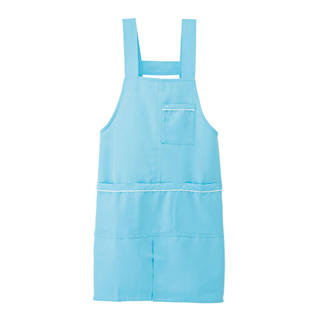 パイピングエプロン_サービス_【861370-ait】 107.アクアブルー