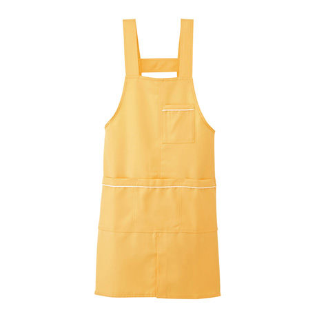 パイピングエプロン_サービス_【861370-ait】 163.サンオレンジ