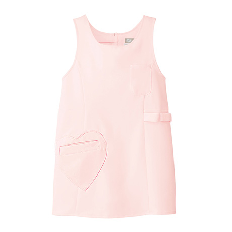 ハートポケットエプロン_サービス_【861371-ait】 060.ピンク