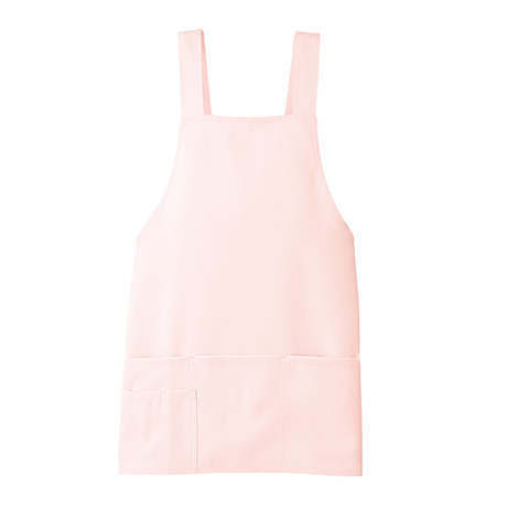 ショートエプロン_サービス_【861372-ait】 060.ピンク