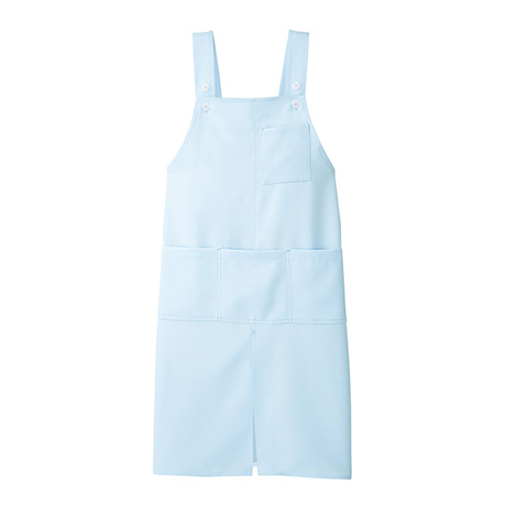 ロングエプロン_サービス_【861373-ait】 007.サックス