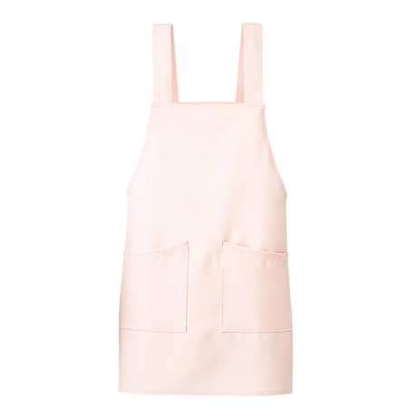 ショートエプロン_サービス_【861378-ait】 060.ピンク