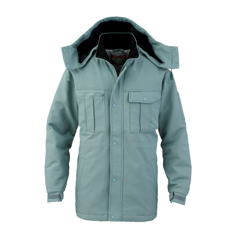 帯電防止防寒コート【8645-BBO】 25.グリーン