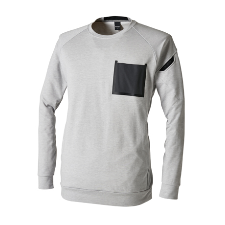 TS DELTAコーデュラスウェットシャツ【8645-TSD】 25.アッシュグレー