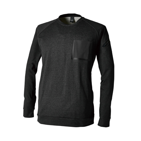 TS DELTAコーデュラスウェットシャツ【8645-TSD】 95.ブラック