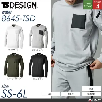 TS DELTAコーデュラワークロングTシャツ 【 TSデザイン 8650-tsd 】