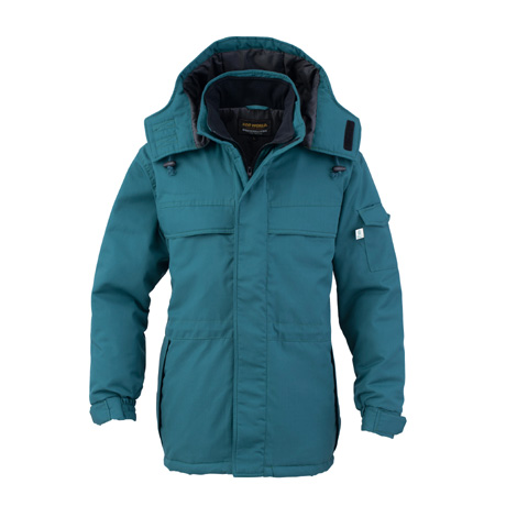 JIS8118適合制電防寒コート【8665-BBO】 25.グリーン