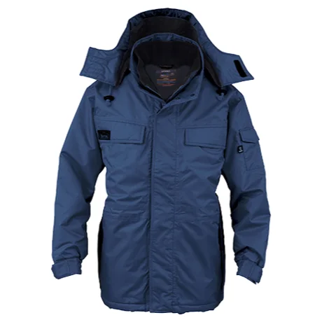 作業服 防水防寒コート ネイビー 【8695-BBO】 