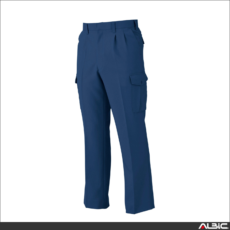 帯電防止ツータックカーゴパンツ【873-BBO】 商品写真