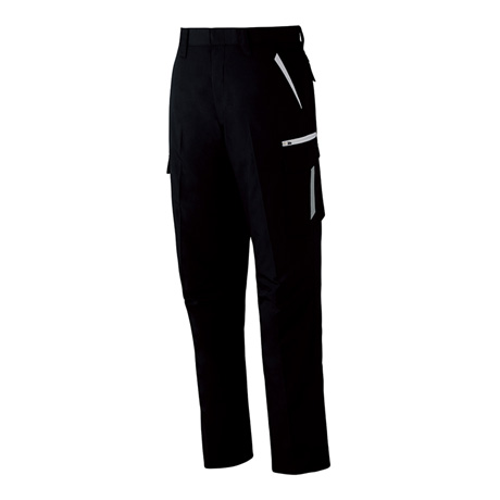 抗ウイルス加工カーゴパンツ【87402-JIC】 C044.ブラック