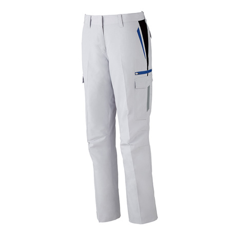 抗ウイルス加工レディースカーゴパンツ【87416-JIC】 C036.シルバー